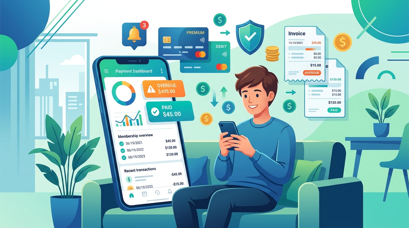 Kurs Aidat Takip Programı: Sanal POS ve Otomatik Ödeme Hatırlatıcı