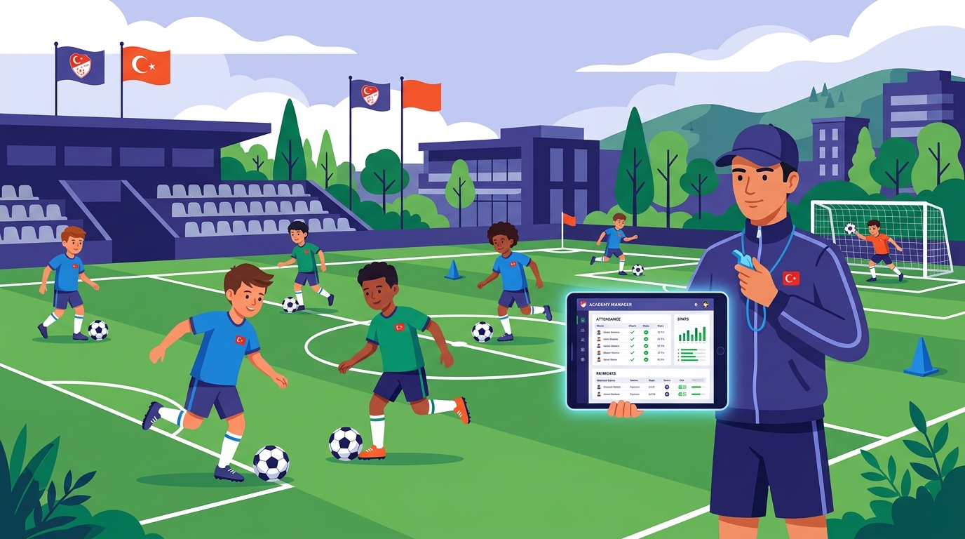 Futbol Okulu Programı: Spor Kulübü ve Altyapı Takip Otomasyonu